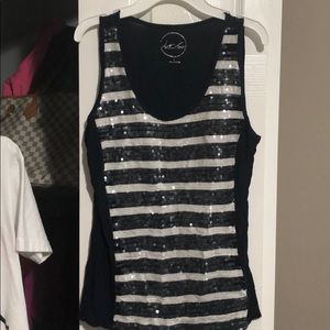 Tank top with Shimmer